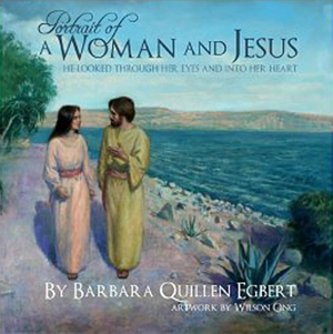 Portrait of a Woman and Jesus - Illustrated by Wilson J. Ong